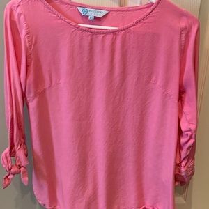 Pink blouse